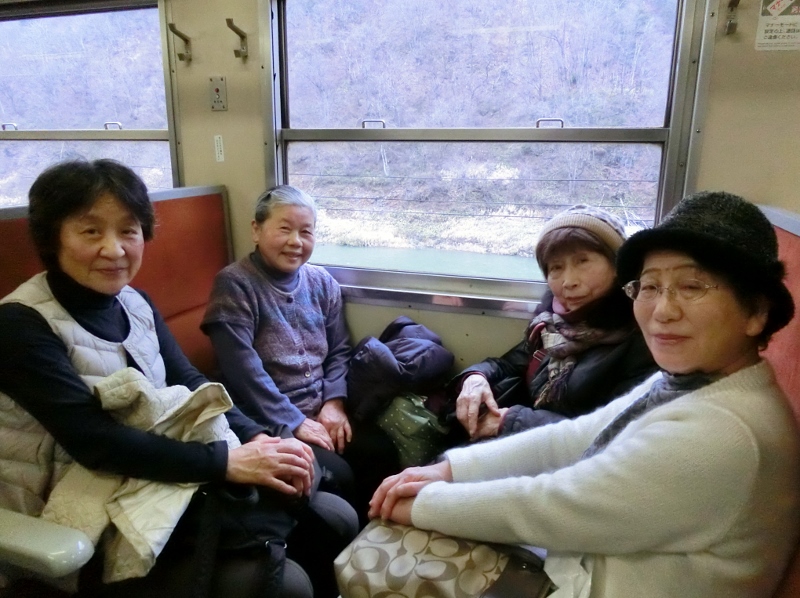 JR　只見線　体験　乗車　冬　深沢　温泉　季の郷　湯ら里　代行バス　応援